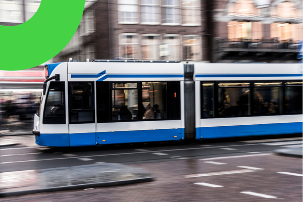 Tram in Amsterdam