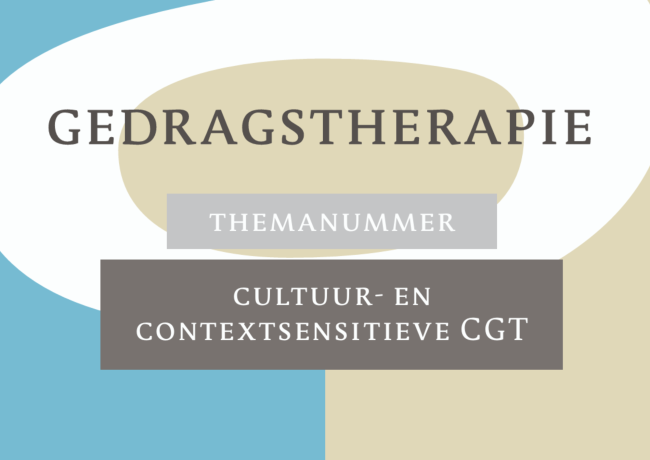 Themanummer met nieuwe inzichten in de rol die cultuur speelt binnen de ggz